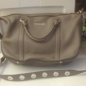 Michael Kors Taupe Shoulder Bag